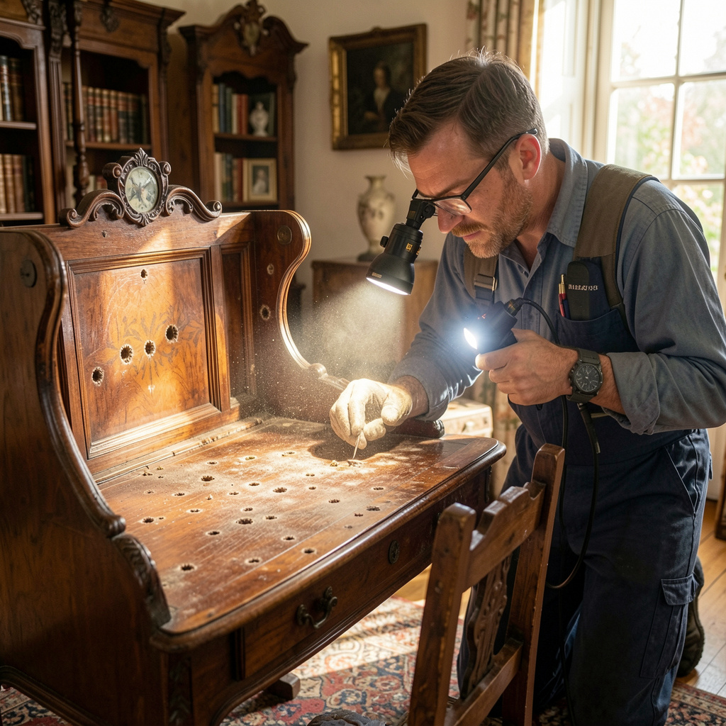Can Woodworm Spread from Furniture to Structural Beams?